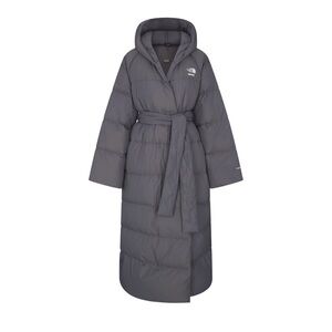 Skims x The North Face collab Nuptse Wrap Parka